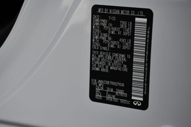 2024 INFINITI QX80 SENSORY 4WD