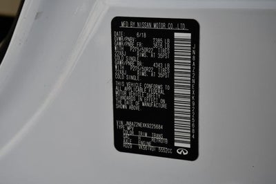 2019 INFINITI QX80 LUXE 4WD