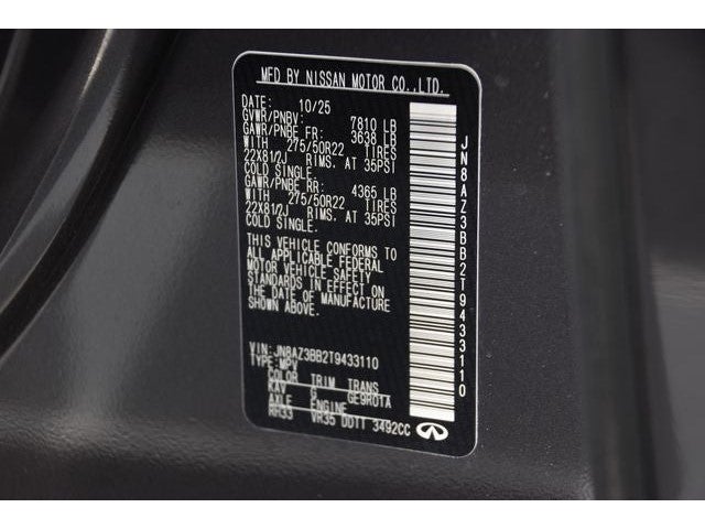 2026 INFINITI QX80 Luxe 4WD