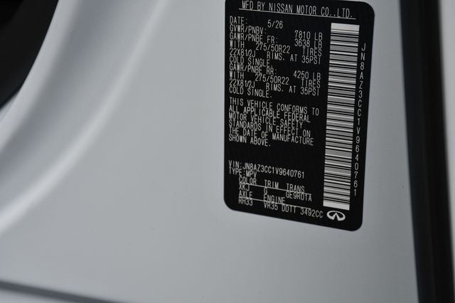 2027 INFINITI QX80 Autograph 4WD