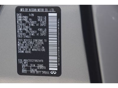 2026 INFINITI QX80 Autograph 4WD