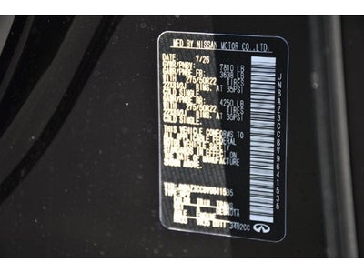 2027 INFINITI QX80 Autograph 4WD