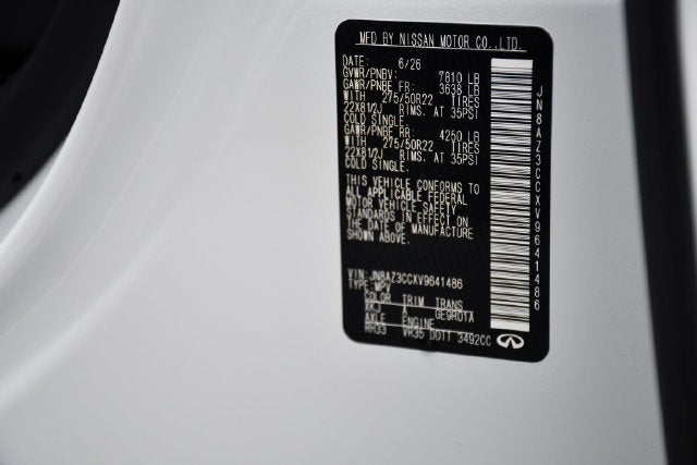 2027 INFINITI QX80 Autograph 4WD