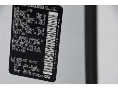 2026 INFINITI QX80 Sport 4WD