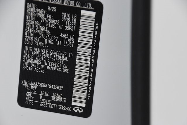 2026 INFINITI QX80 Sport 4WD