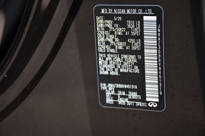 2027 INFINITI QX80 Sport 4WD