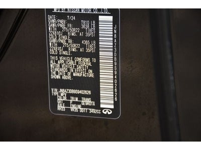 2025 INFINITI QX80 Sensory 4WD