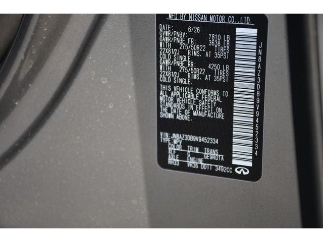 2027 INFINITI QX80 Sport 4WD