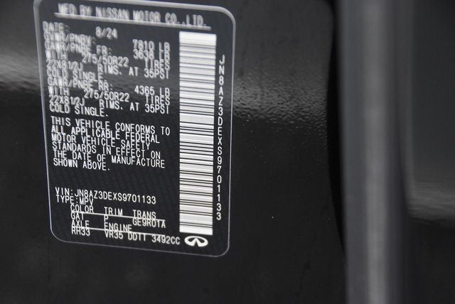 2025 INFINITI QX80 Sensory 4WD