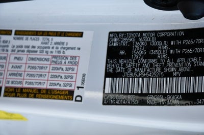 2017 Toyota 4Runner SR5