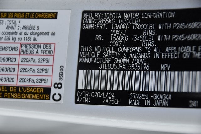 2020 Toyota 4Runner Base