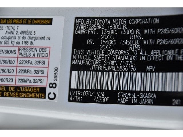 2020 Toyota 4Runner Base