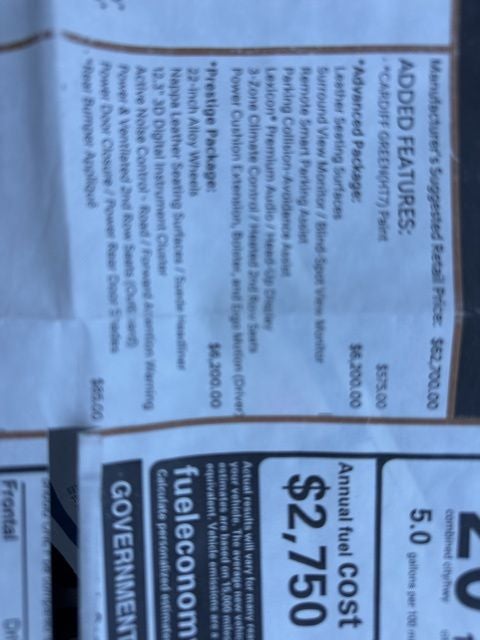 2023 Genesis GV80 3.5T