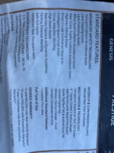 2023 Genesis GV80 3.5T