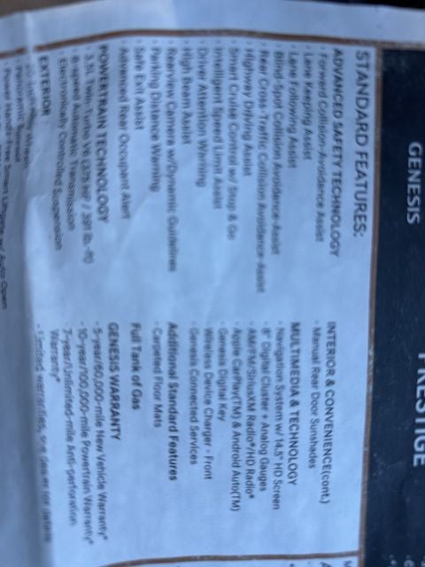 2023 Genesis GV80 3.5T