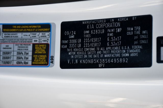 2025 Kia Carnival LXS