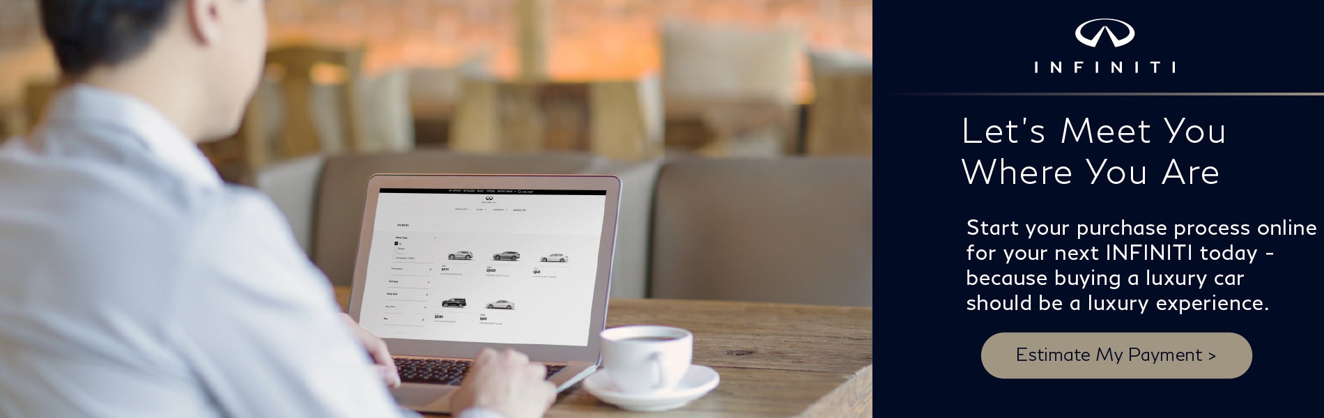 INFINITI E-Commerce Banner